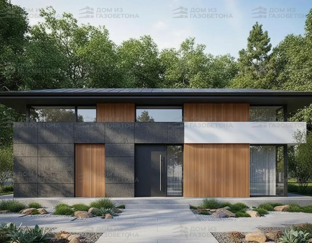 Проект Двухэтажный дом 21 на 16, 254 м2